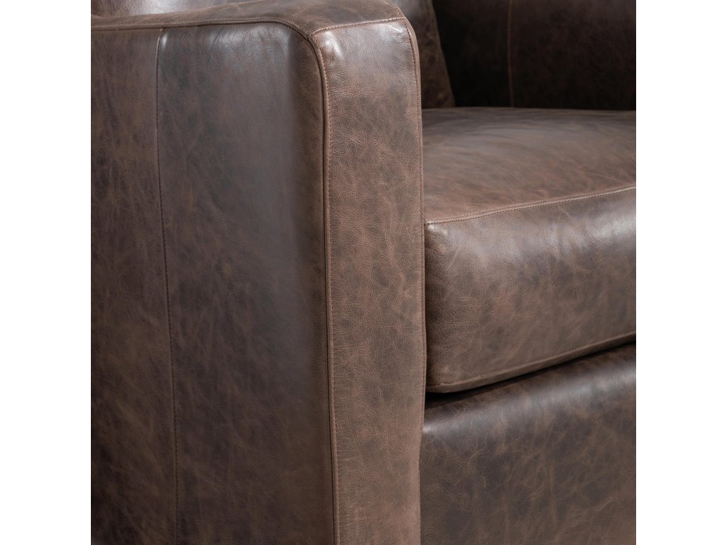 Ventura Leather Swivel Chair - image 5
