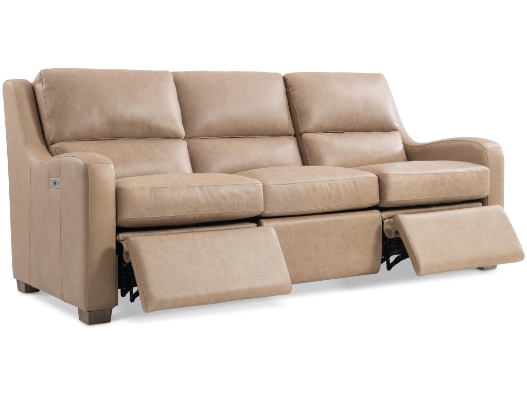 Ventura Leather Power Motion Sofa - image 1