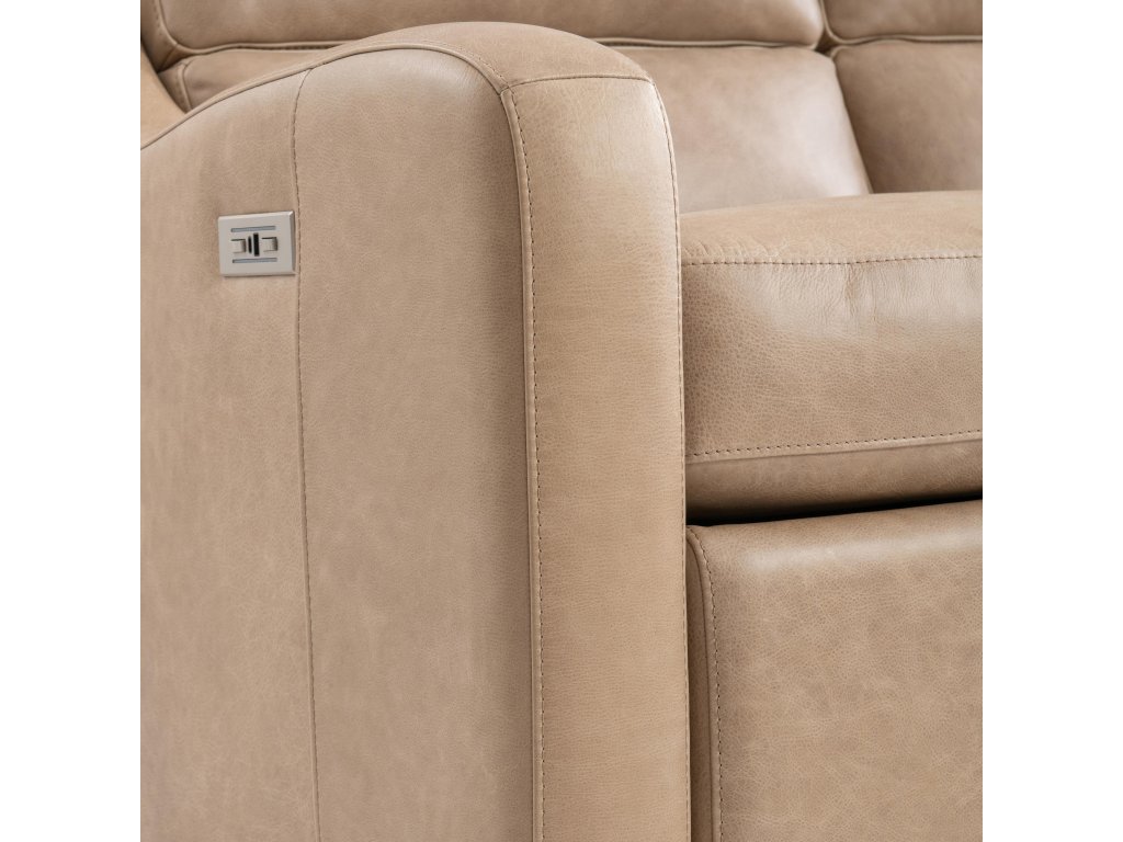 Ventura Leather Power Motion Sofa - image 7