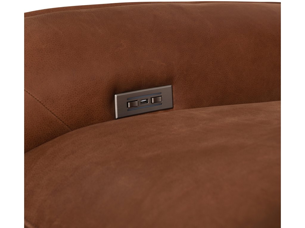 Sorrento Leather Power Motion Chair - image 6