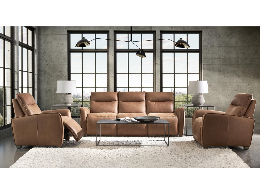 Sorrento Leather Power Motion Chair - image 7