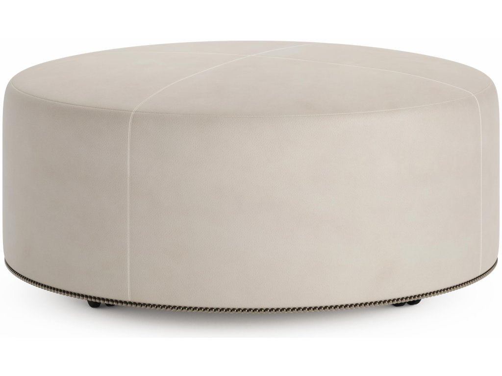 Lolo Leather Ottoman - main image