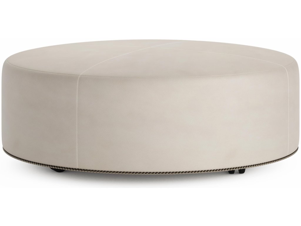 Lolo Leather Ottoman - main image