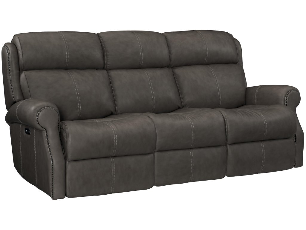 McGwire Leather Power Motion Sofa - main image