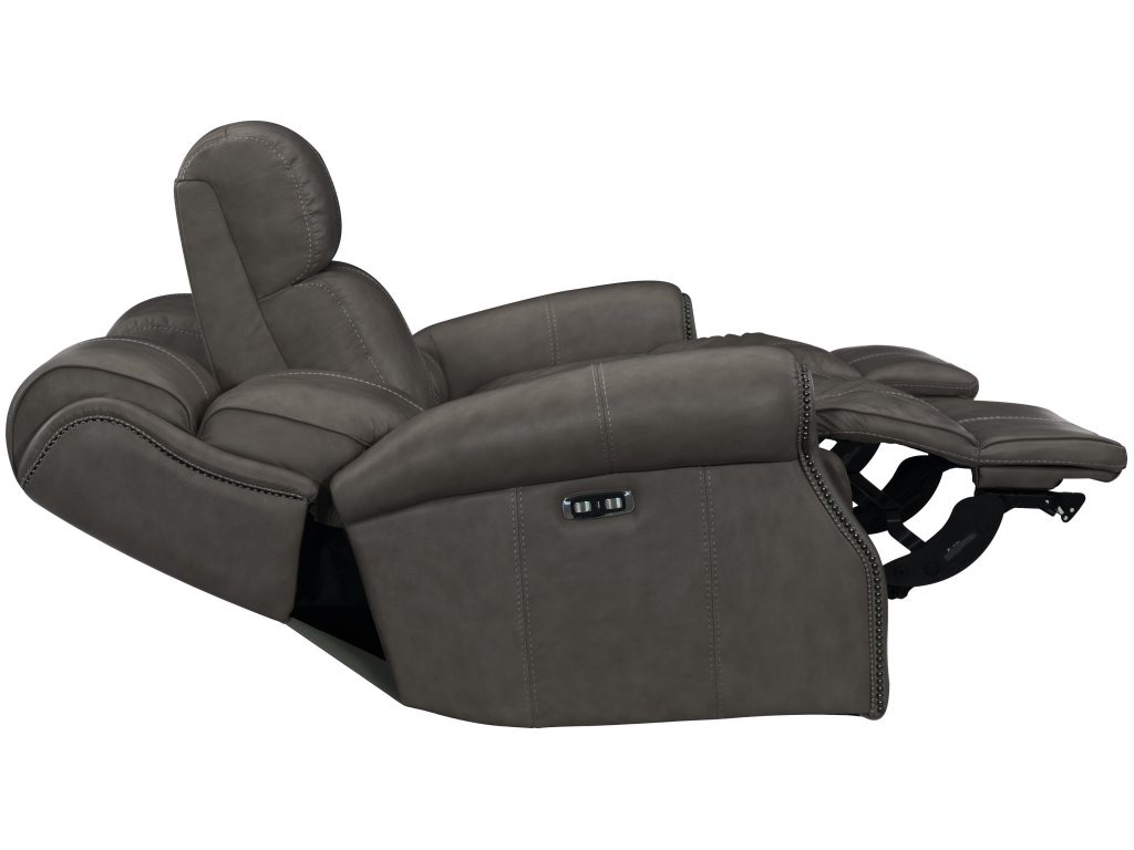McGwire Leather Power Motion Sofa - image 2