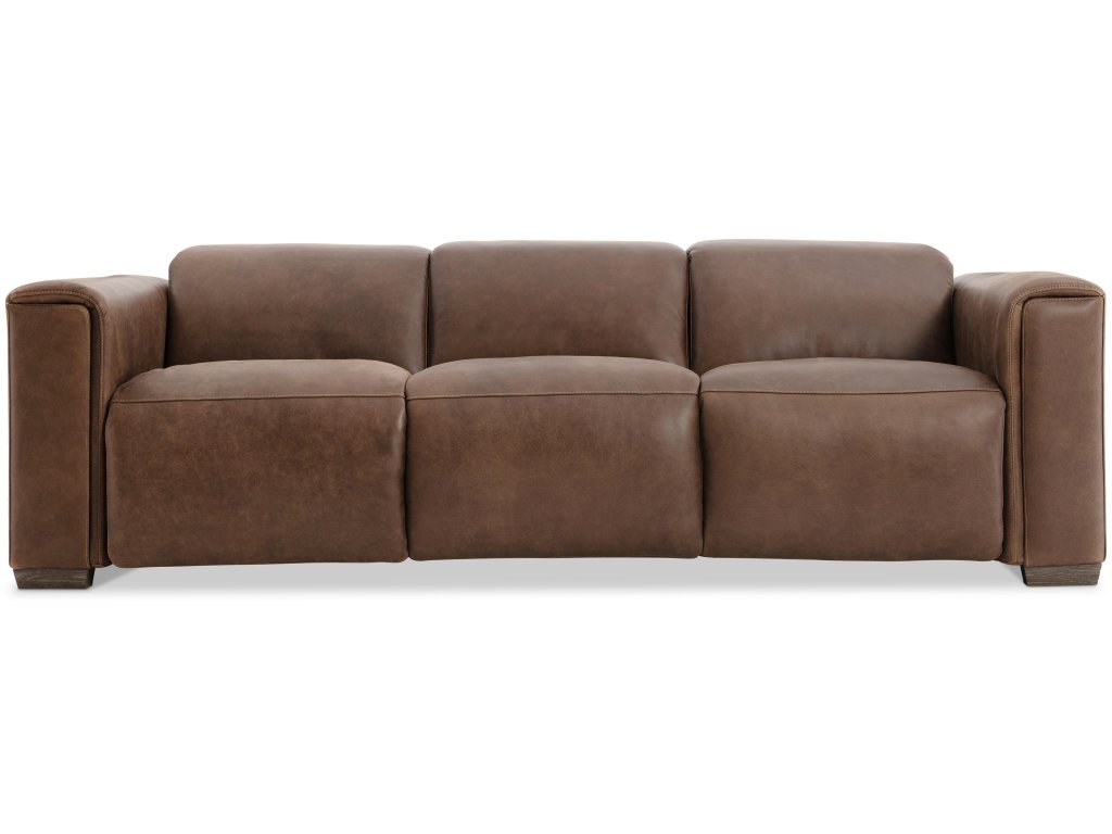 Billings Leather Power Motion Sofa - image 2