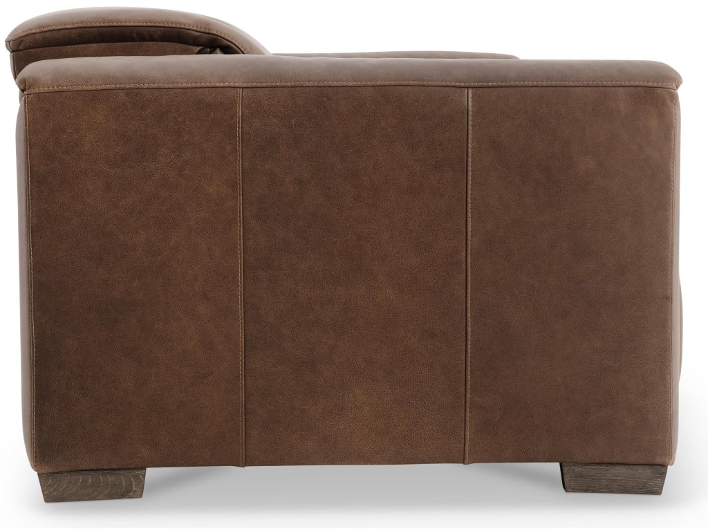 Billings Leather Power Motion Sofa - image 3