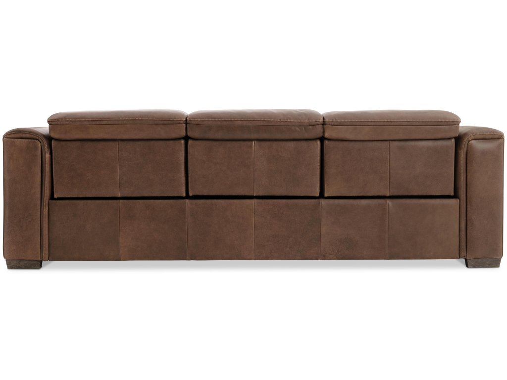 Billings Leather Power Motion Sofa - image 5