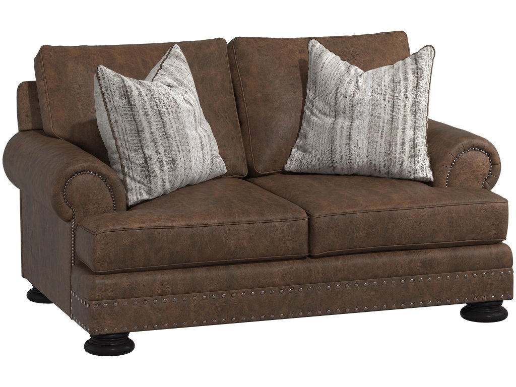 Foster Leather Loveseat - main image