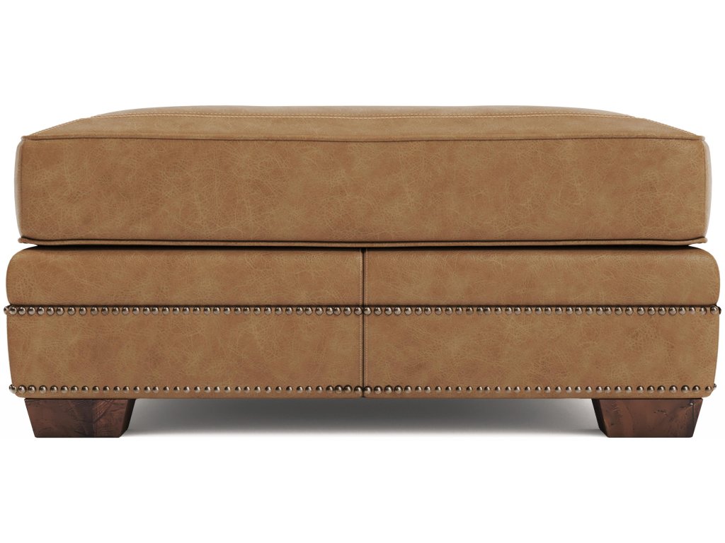 Grandview Leather Ottoman - image 2