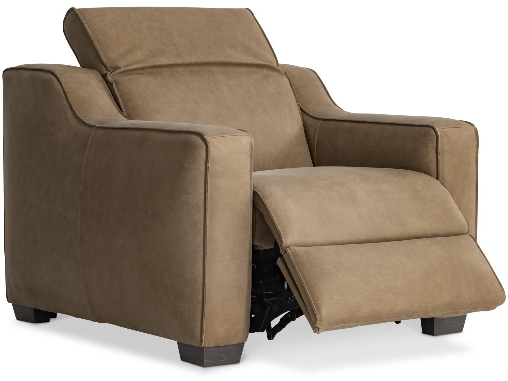 Flynn Leather Power Motion Chair - image 1