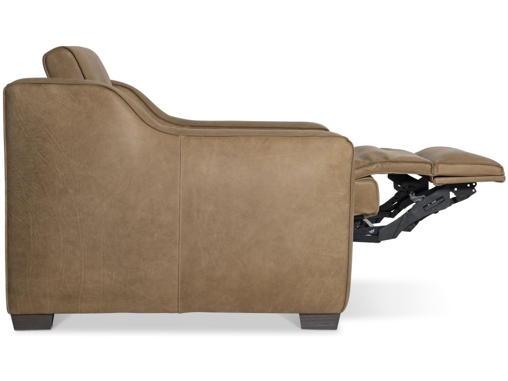 Flynn Leather Power Motion Chair - image 4