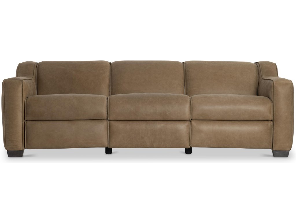Flynn Leather Power Motion Sofa - image 2