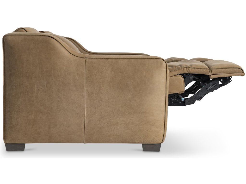 Flynn Leather Power Motion Sofa - image 4