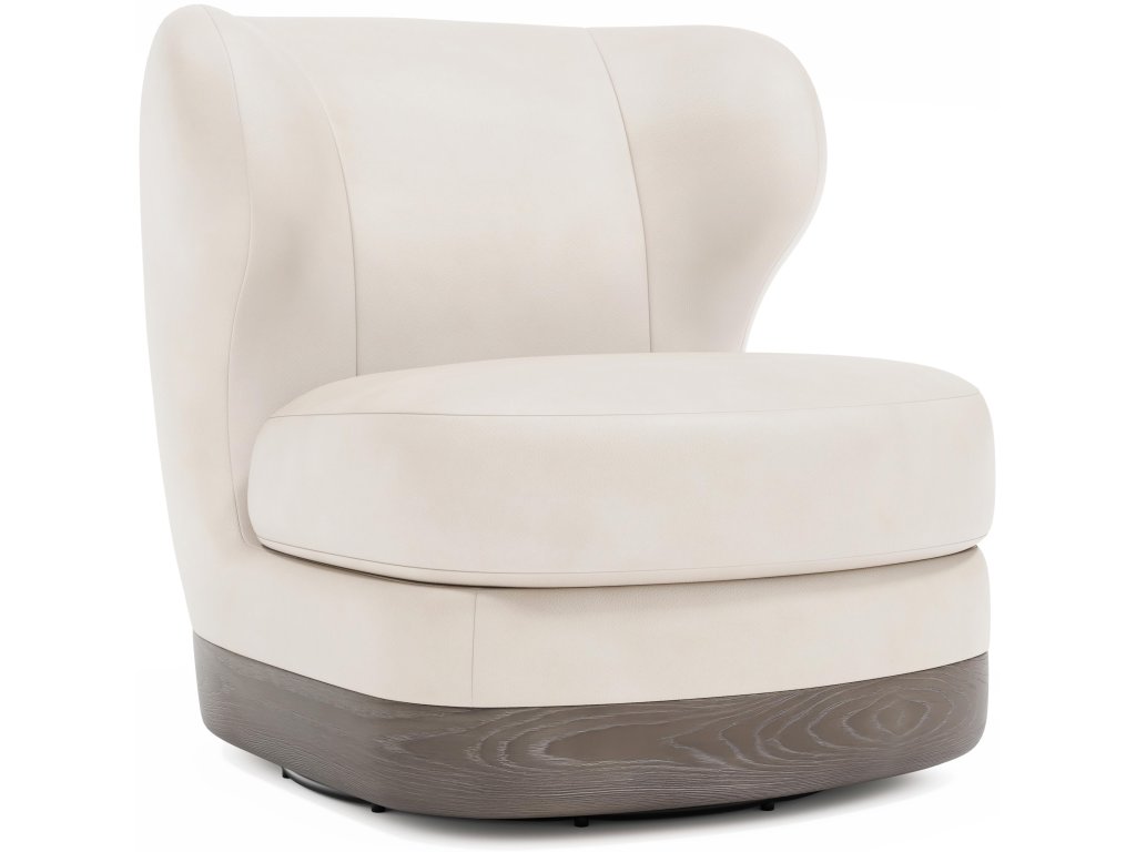Beck Leather Swivel Chair - main image