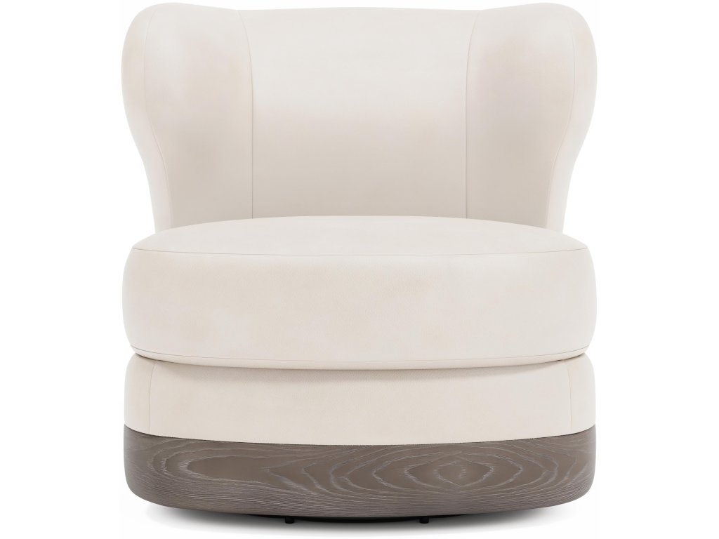 Beck Leather Swivel Chair - image 1