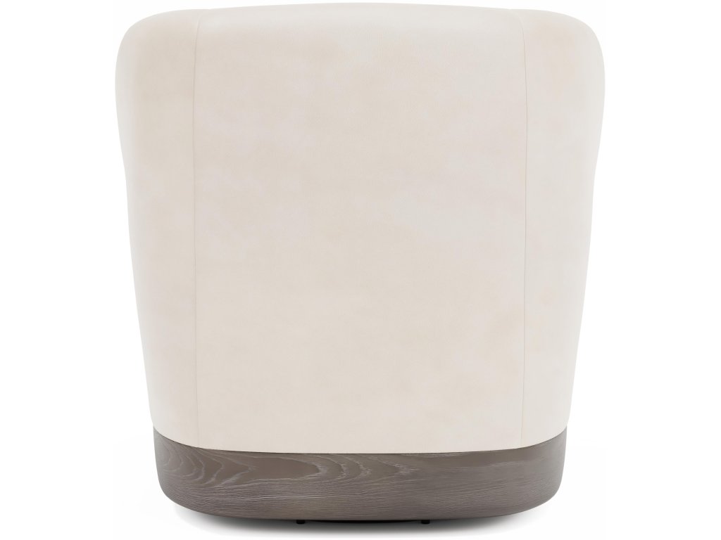 Beck Leather Swivel Chair - image 3
