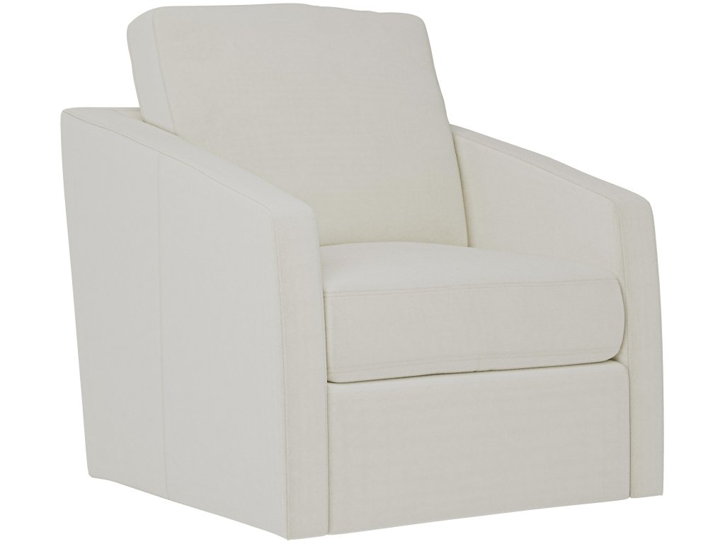 Landry Leather Swivel Chair - main image