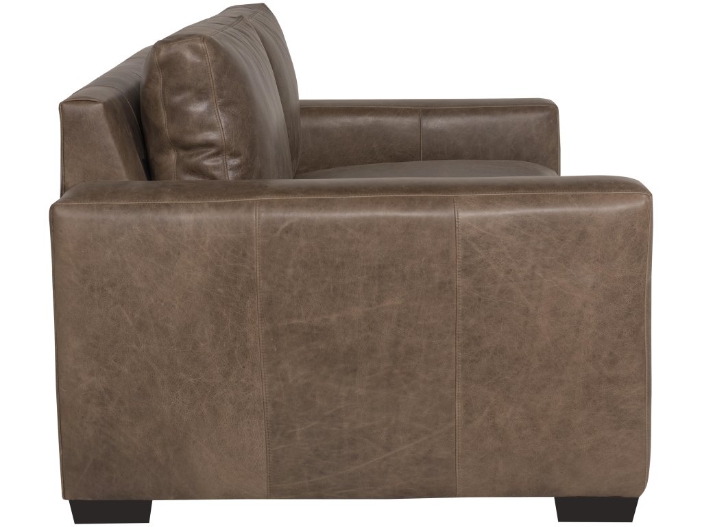 Dawkins Leather Loveseat - image 1