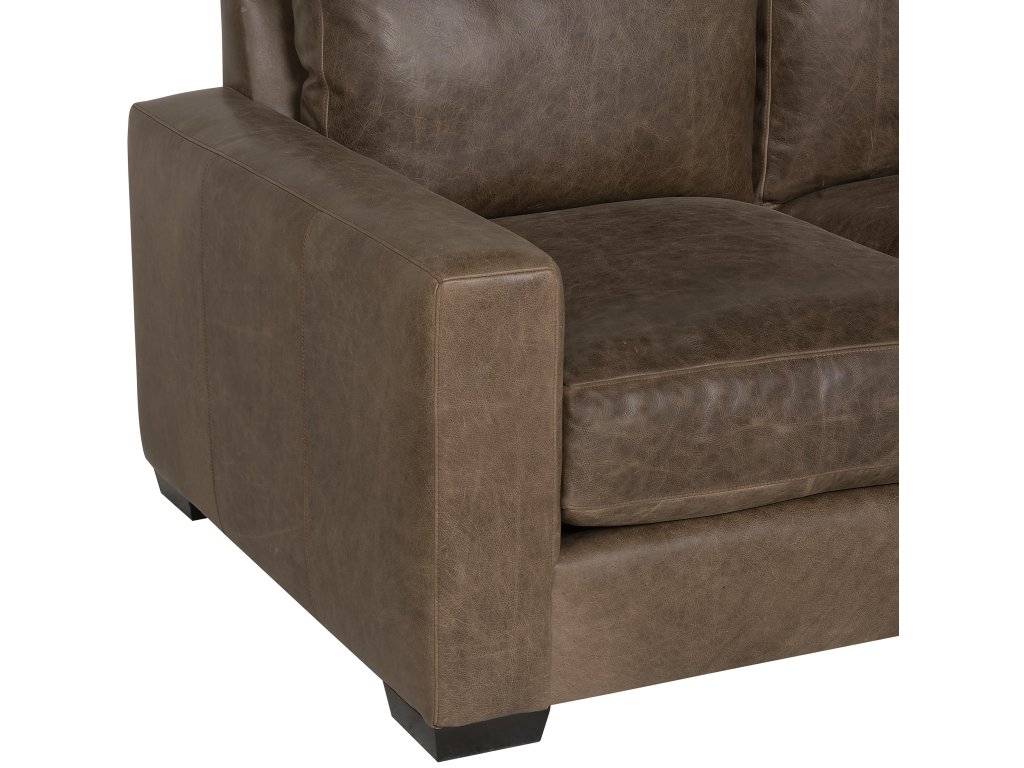 Dawkins Leather Loveseat - image 5