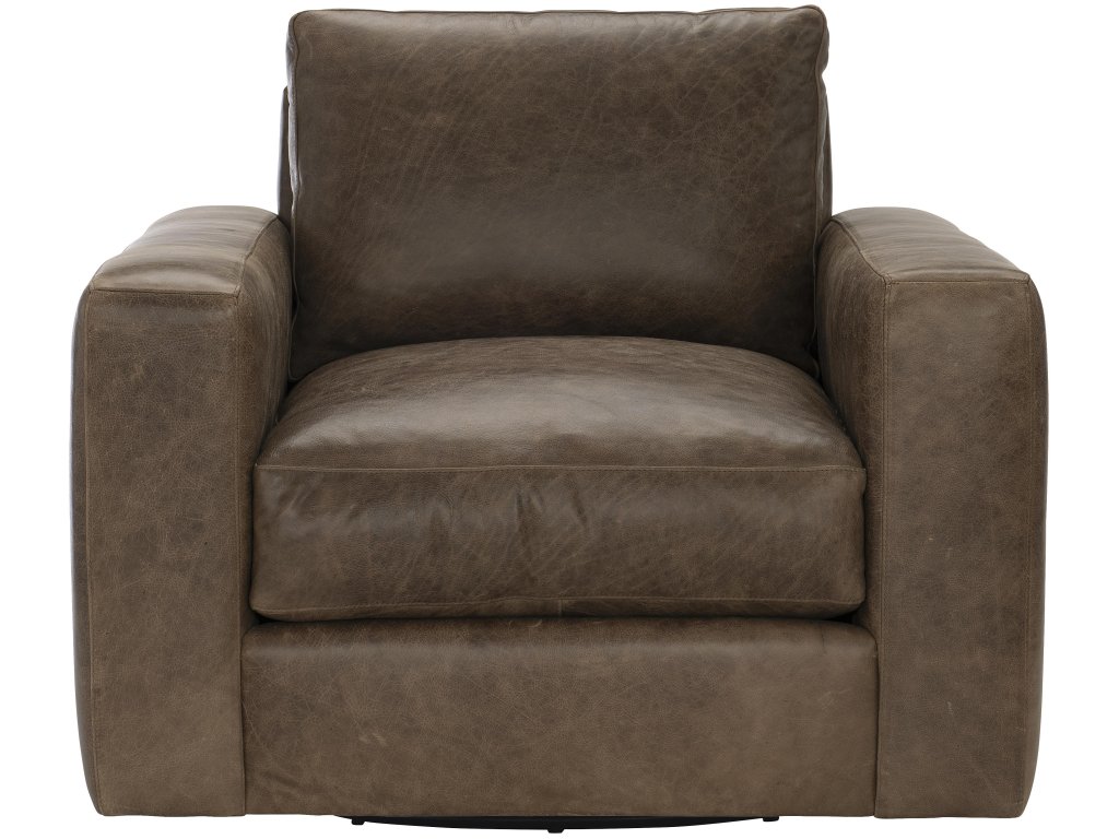 Dawkins Leather Swivel Chair - image 2