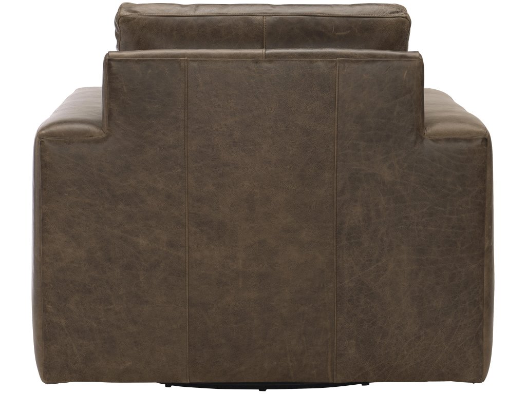 Dawkins Leather Swivel Chair - image 3