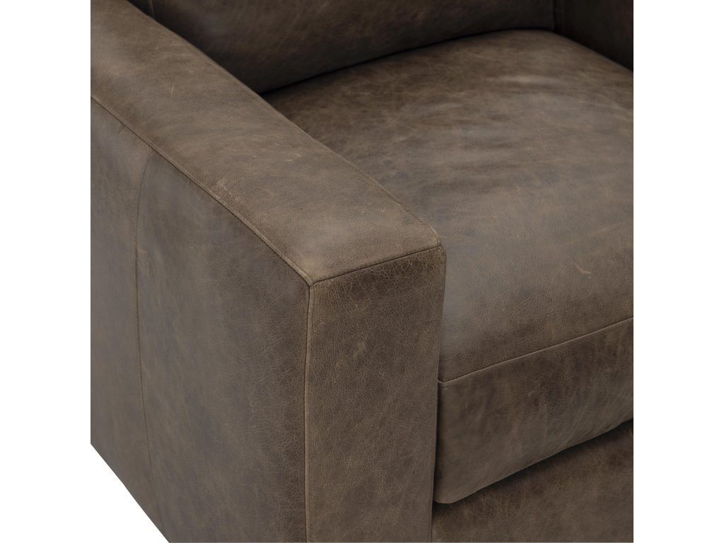 Dawkins Leather Swivel Chair - image 4
