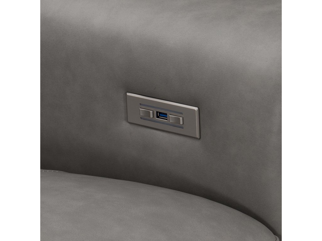 Lioni Leather Power Motion Sofa - image 7