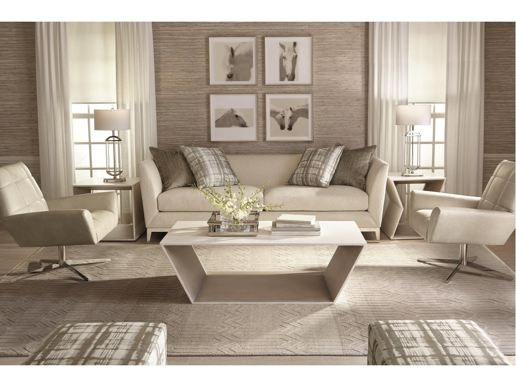 Casale Fabric Ottoman - image 4