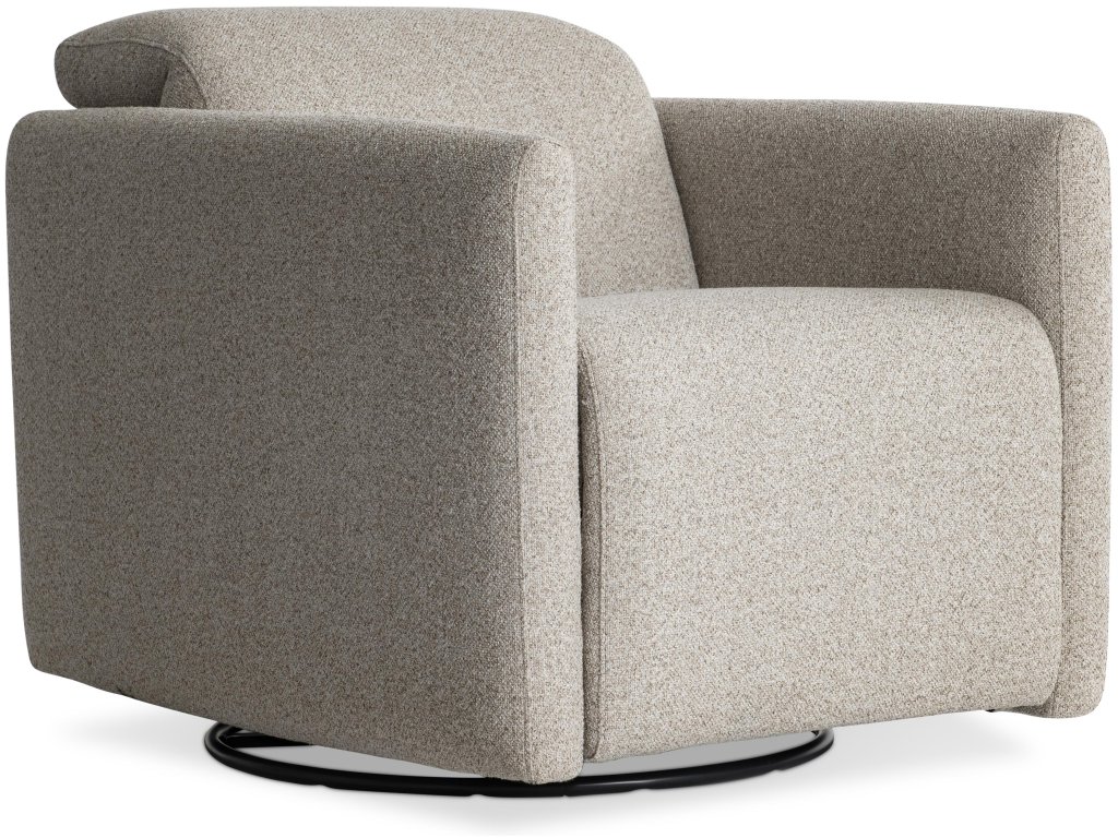 Livvy Fabric Power Motion Swivel Chair - main image