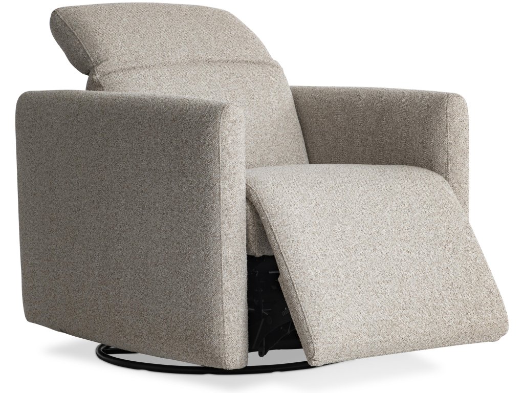 Livvy Fabric Power Motion Swivel Chair - image 1