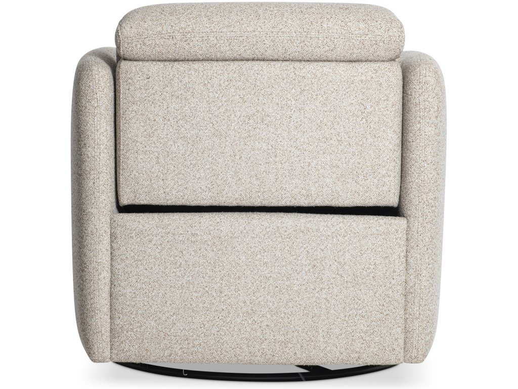 Livvy Fabric Power Motion Swivel Chair - image 5