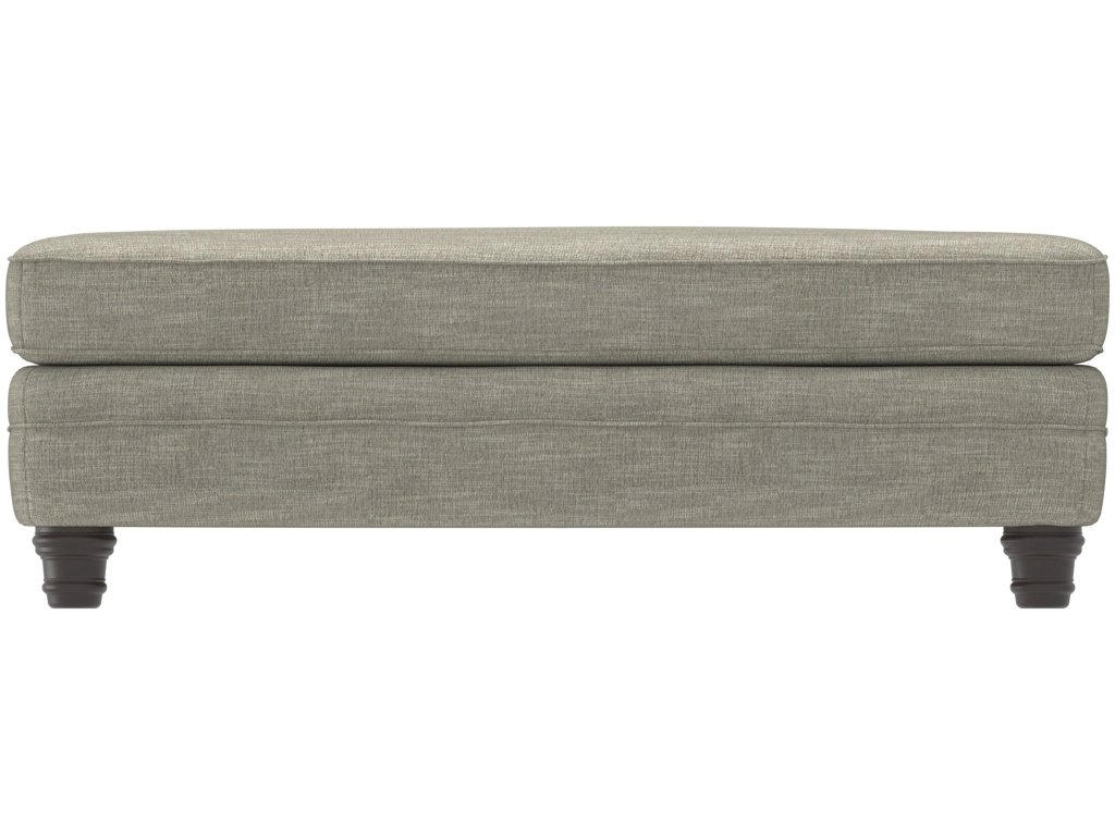 Tarleton Fabric Ottoman - image 1