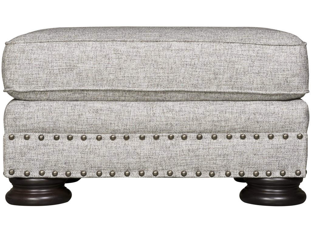 Foster Fabric Ottoman - image 1