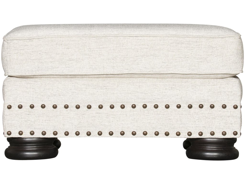 Foster Fabric Ottoman - image 1