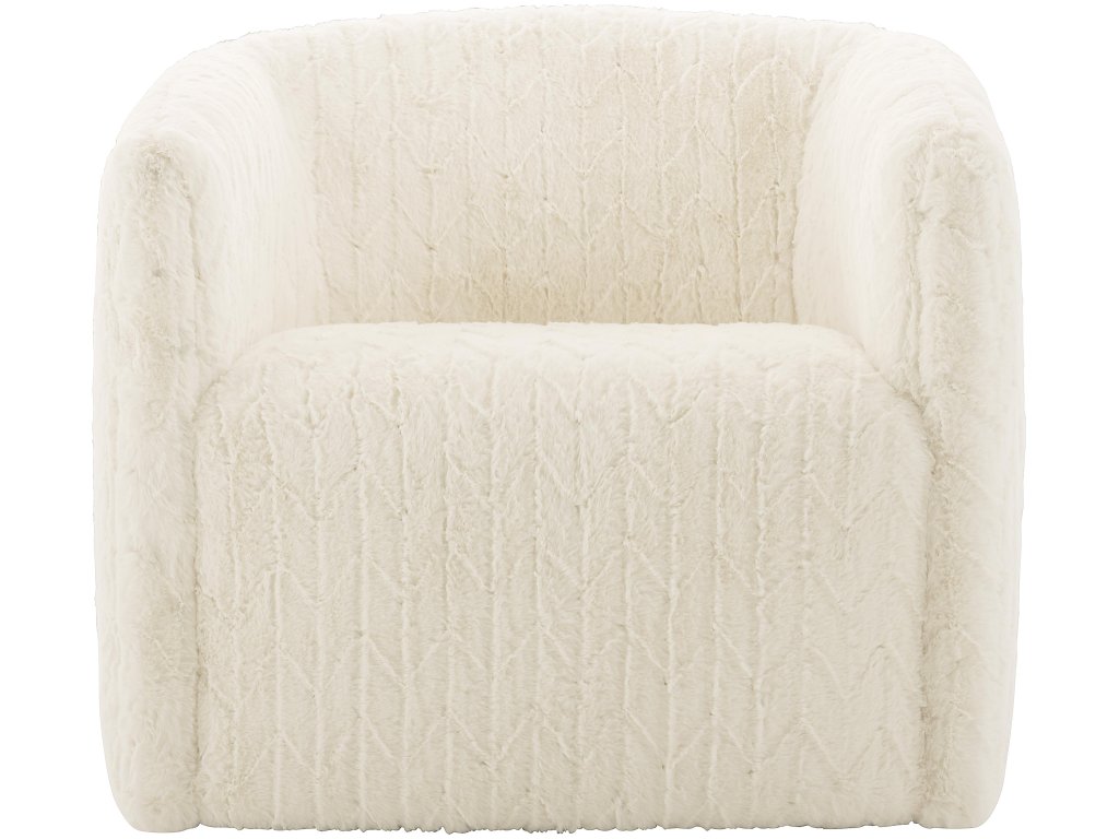 Aline Fabric Swivel Chair - image 2