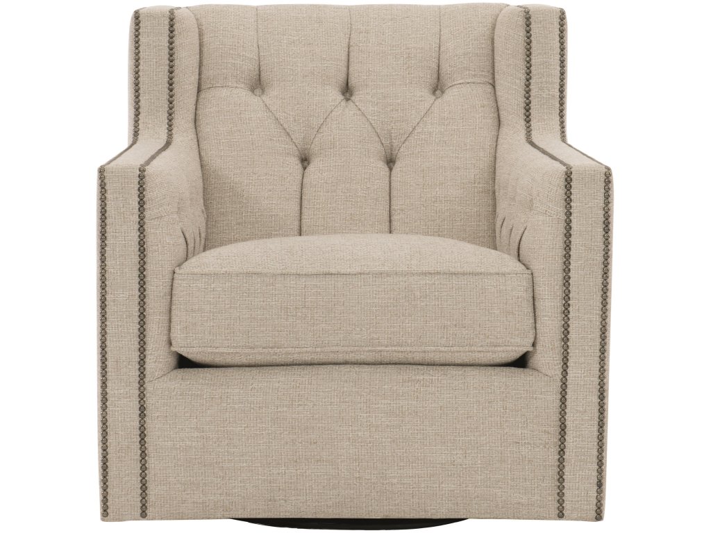 Candace Fabric Swivel Chair - image 2
