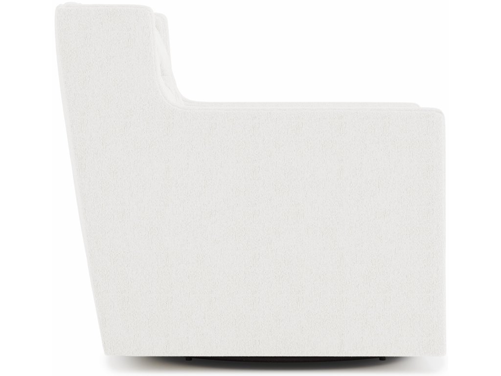 Candace Fabric Swivel Chair - image 1