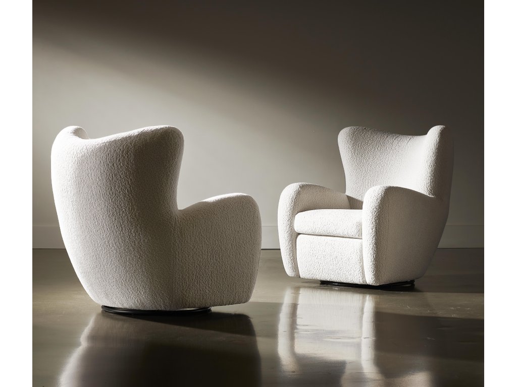 Silvi Fabric Swivel Chair - image 5