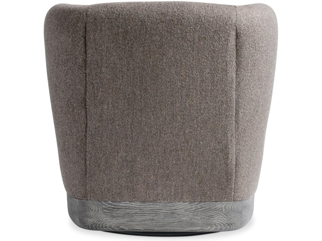 Beck Fabric Swivel Chair - image 3