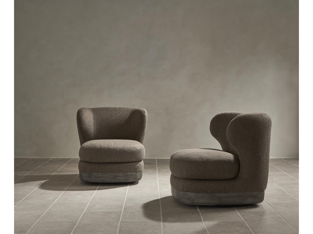 Beck Fabric Swivel Chair - image 5