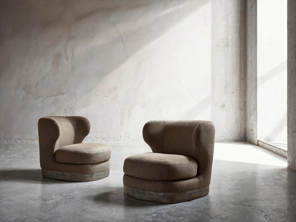 Beck Fabric Swivel Chair - image 6
