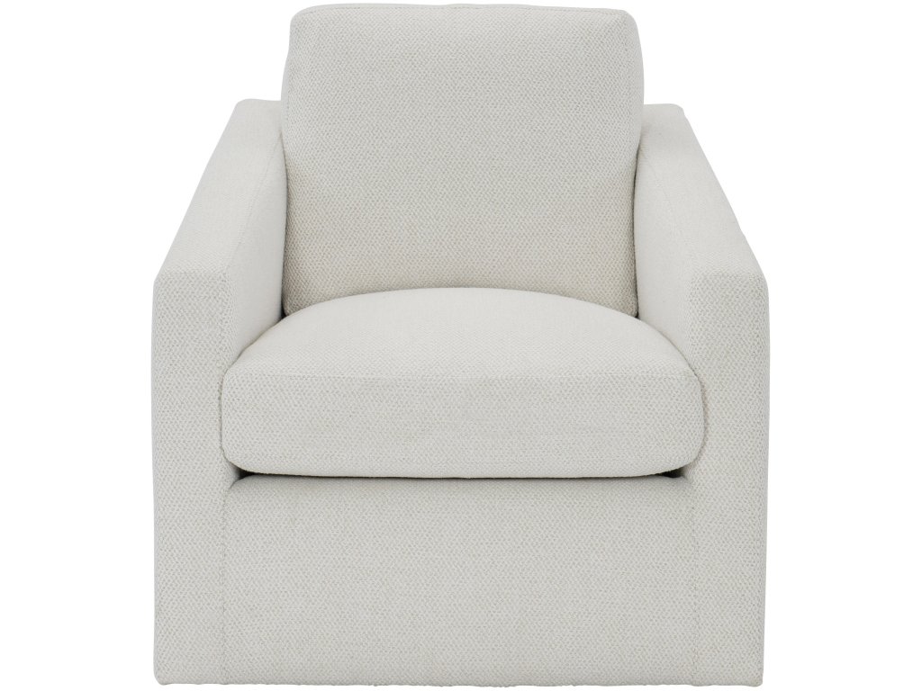 Landry Fabric Swivel Chair - image 1