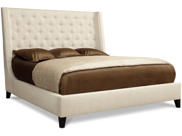 Maxime Fabric Shelter Bed King