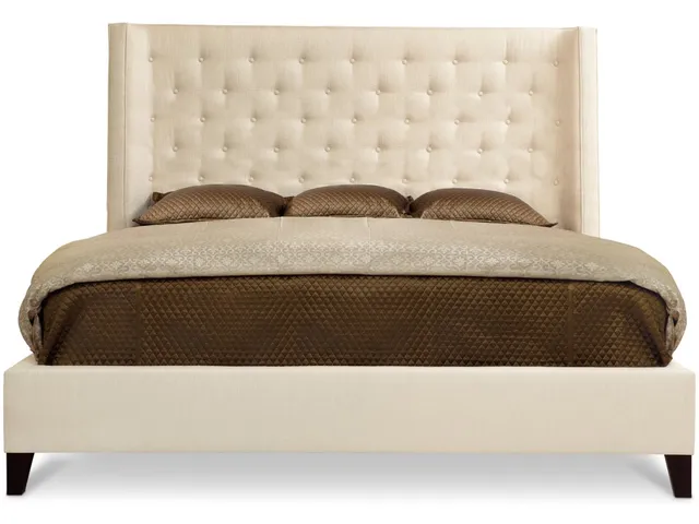 Maxime Fabric Shelter Bed King