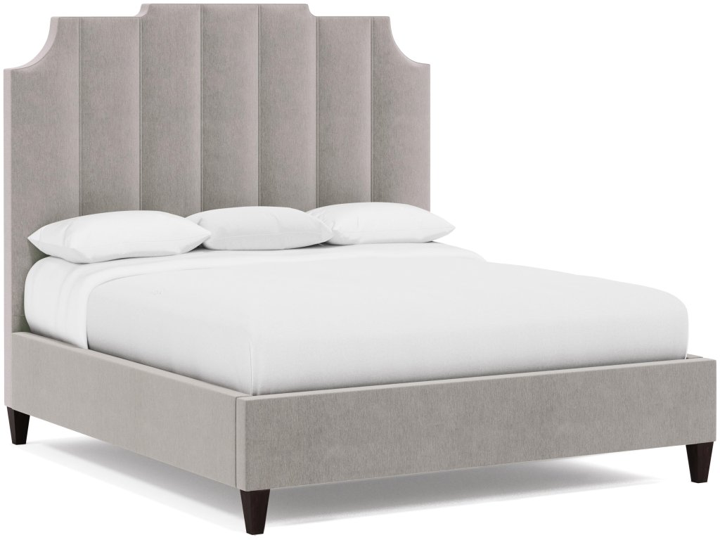 Bayonne Fabric Panel Bed King - main image