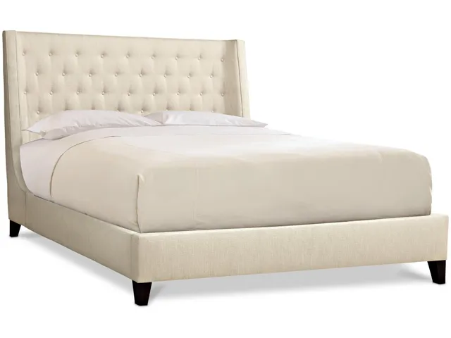 Maxime Fabric Shelter Bed King