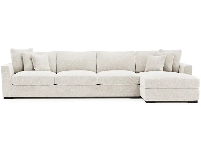 Nicolette Fabric Sectional - Alternative View