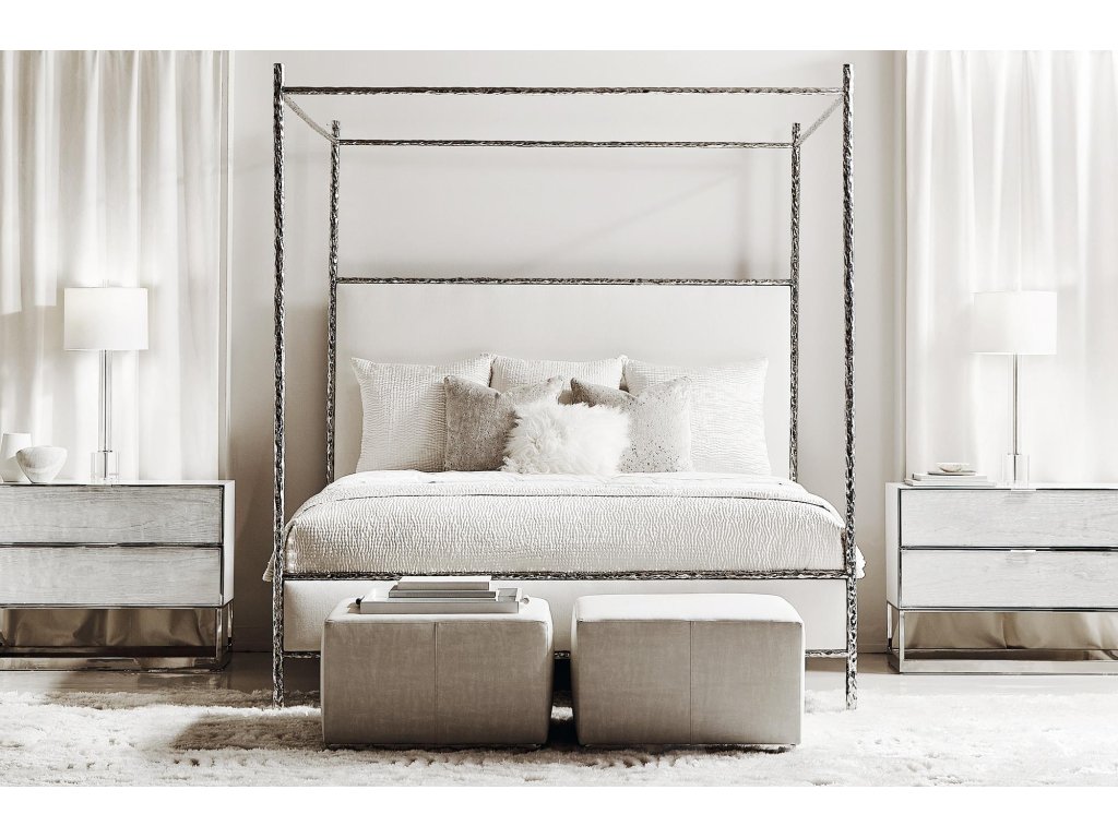 Odette Fabric Canopy Bed King - image 5