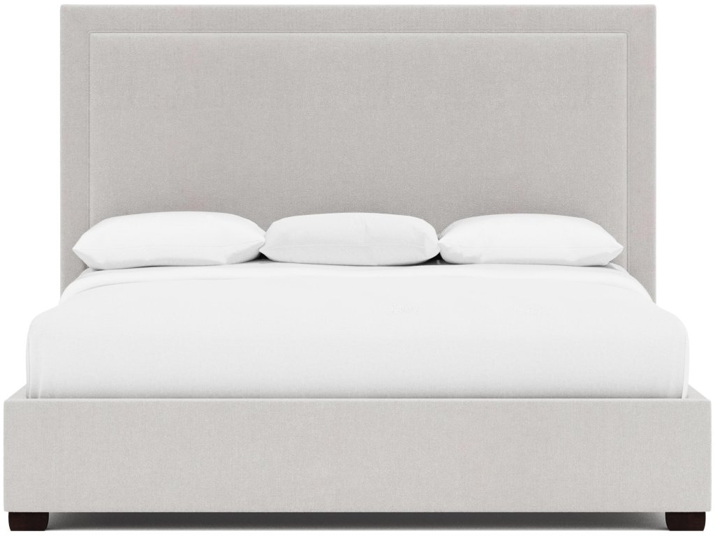 Morgan Fabric Panel Bed King - image 1